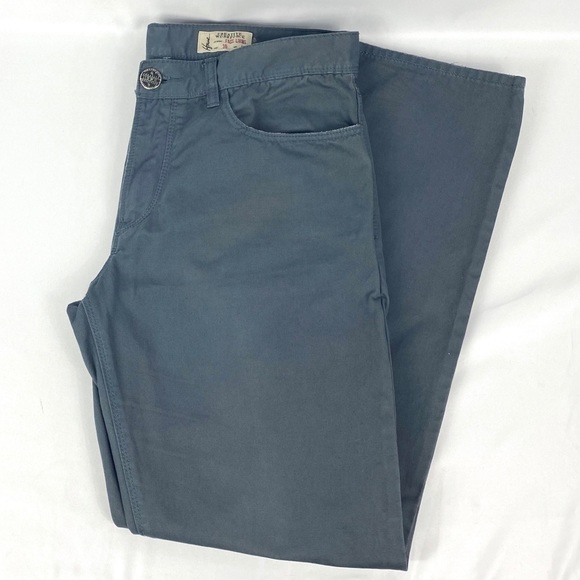 HoweMens Faded Blue 36x32 Denim 5-Pocket Jeans